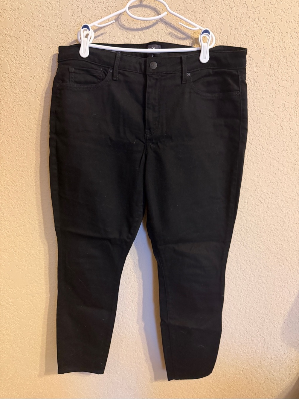 NYDJ Women’s Ami Skinny Fit Black Jeans